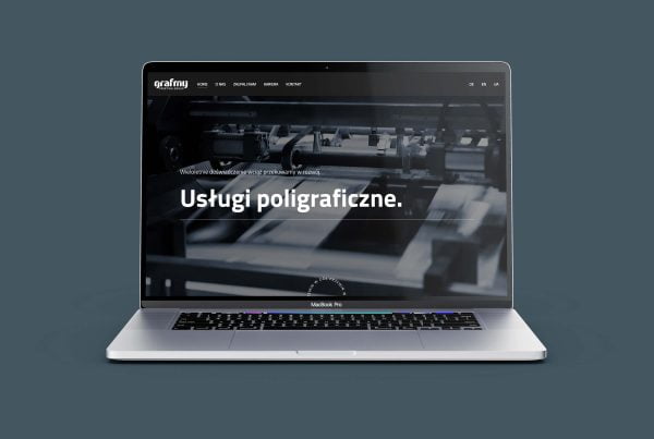 Projektowanie stron www internetowych dla firmy poligraficznej